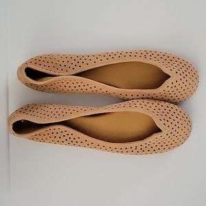 Lucky Brand Tan Enorahh ballerina Flats size 8.5 balletcore